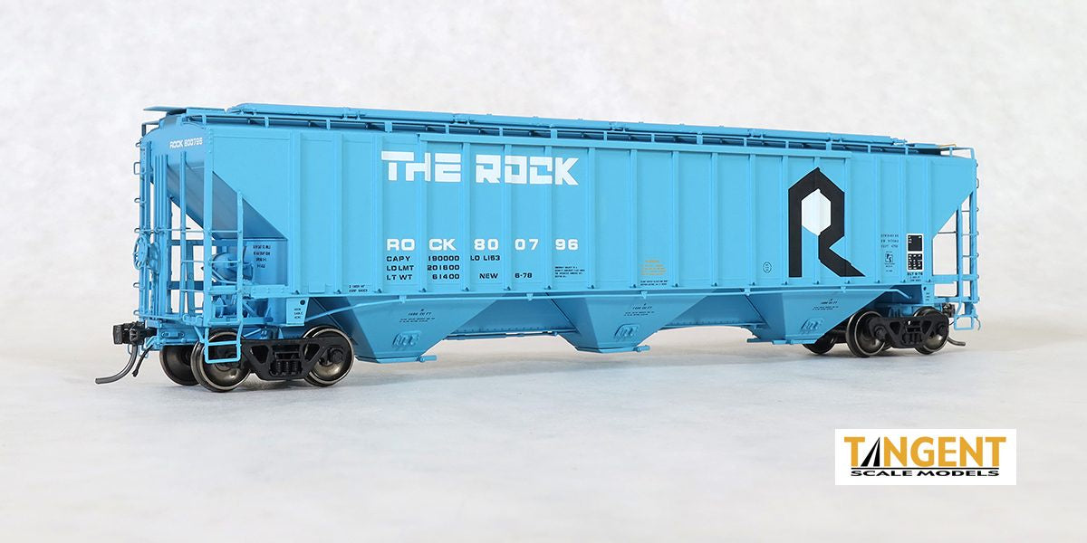 Tangent Scale Models ROCK "Delivery Blue 6-1978" PS 4750 Covered Hopper #800788 - TAN11228-16