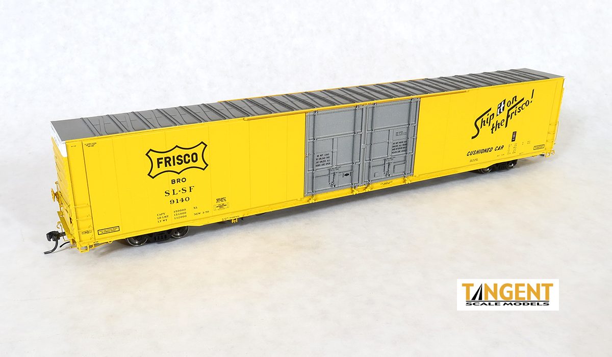Tangent St. Louis–San Francisco (SLSF) "Delivery 1970" Greenville 86' Double Plug Door Box Car - #9146 - TAN25048-06