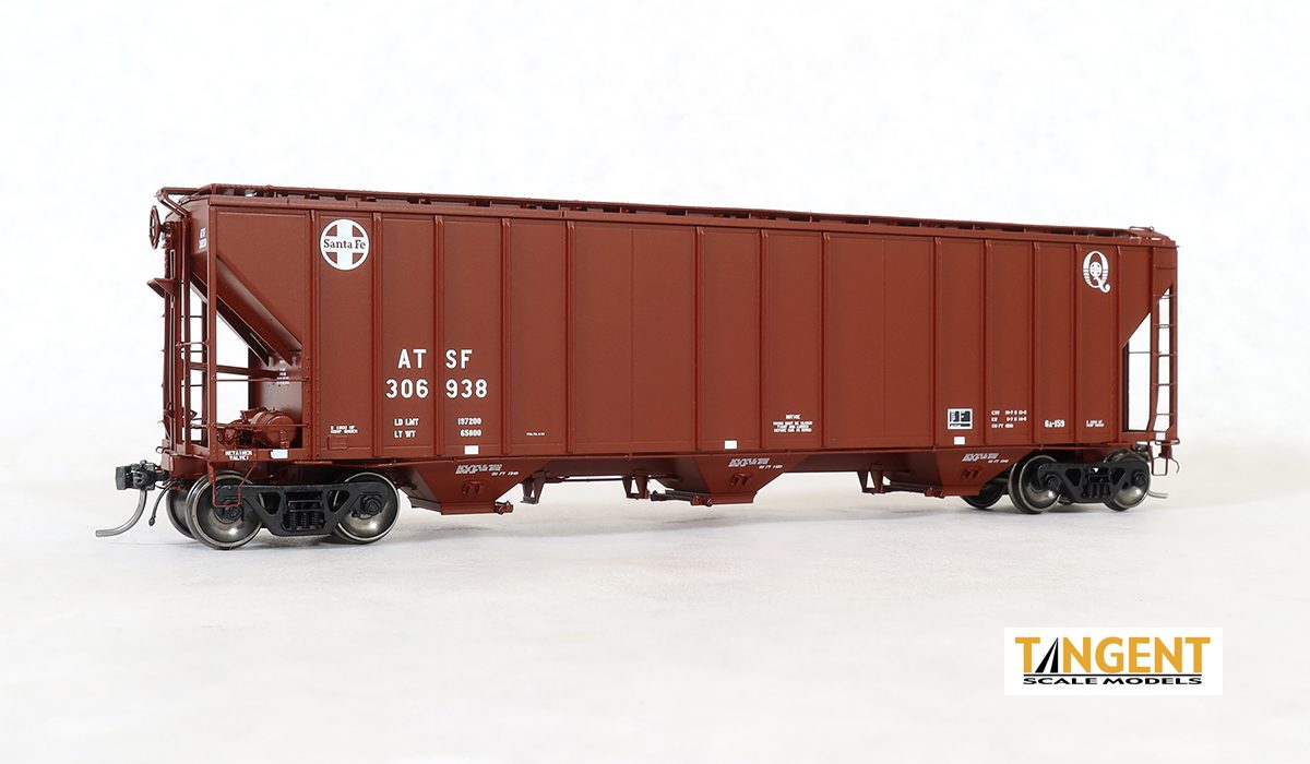 Tangent ATSF "Quality Repaint 1991" GATC 4500 Covered Hopper - #306938 - TAN28010-05
