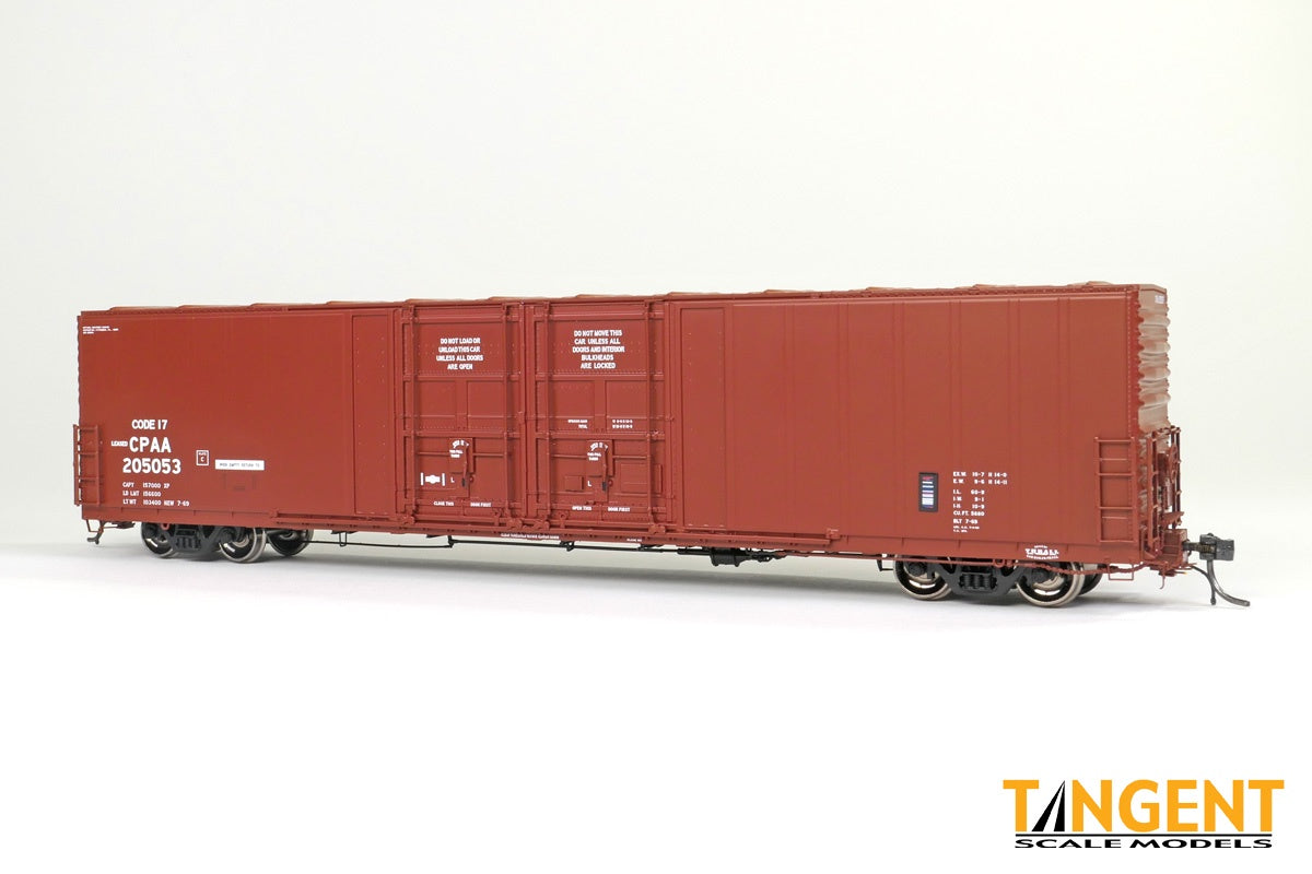Tangent Scale Models HO Canadian Pacific (CPAA) Original 7-1969 Thrall 5,880CuFt 60' Double Plug Door Box Car - #205055