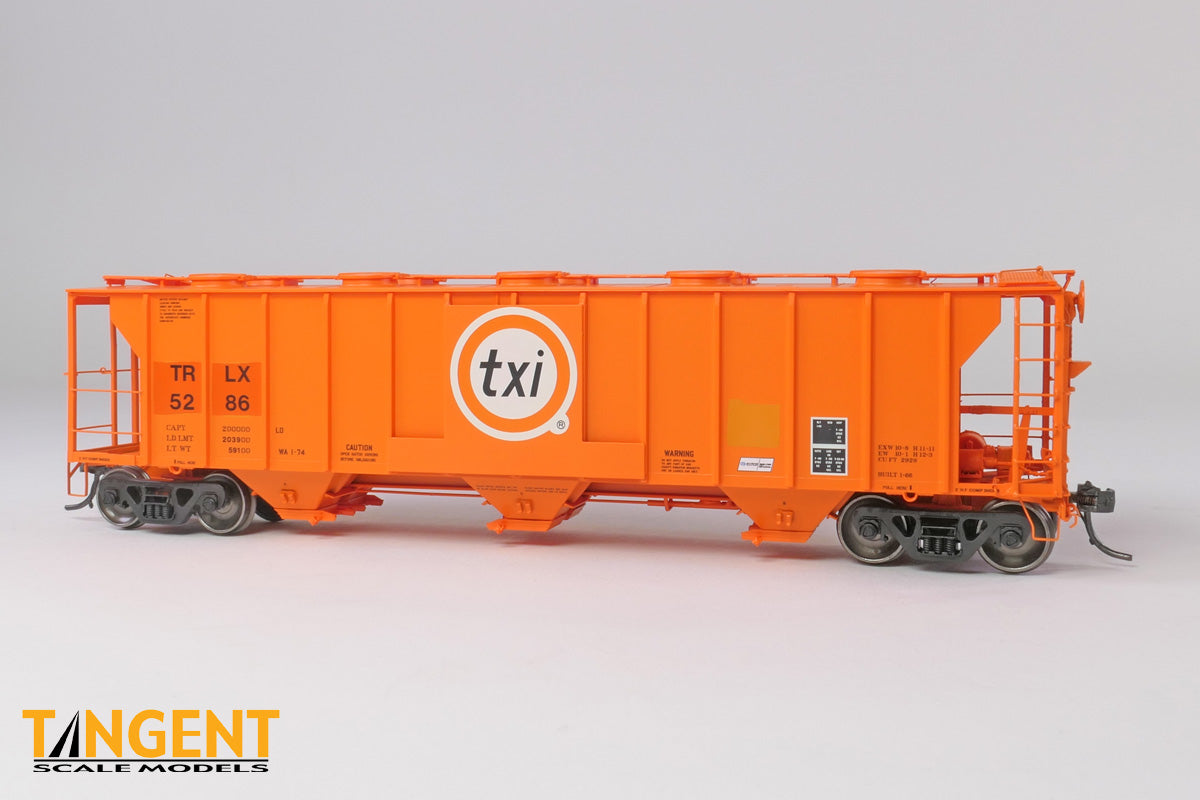 Tangent HO TRLX "Ex-Texas Industries 1993+" Pullman-Standard 2929 Covered Hopper - #5286