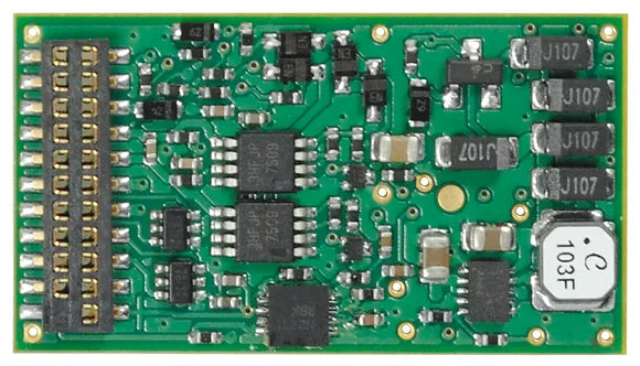 TCS - Train Control Systems WOW121-Diesel-EMD Sound & DCC Decoder - WOWSound(TM) -- EMD Sounds 21-Pin Connector - 1.35 x .66 x .22" 34.29 x 16.72 x 5.59mm - TCS1527
