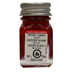 Testors Enamel 1/4oz Dark Red - TES1104TT