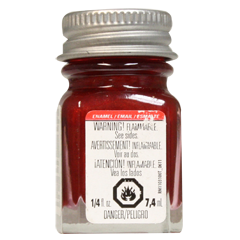 Testors Enamel 1/4oz Stop Light Red - TES1105TT