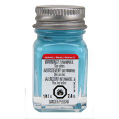 Testors Enamel 1/4oz, Turquoise - TES1107TT