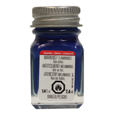 Testors Enamel 1/4oz Dark Blue - TES1111TT