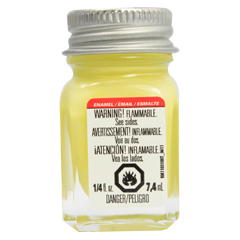 Testors Enamel 1/4oz Light Yellow - TES1112TT