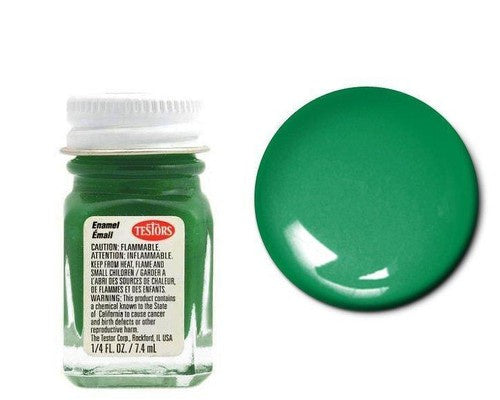 Testors Medium Green 1/4oz Paint