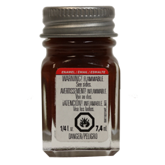 Testors Enamel 1/4 oz Brown - TES1140TT