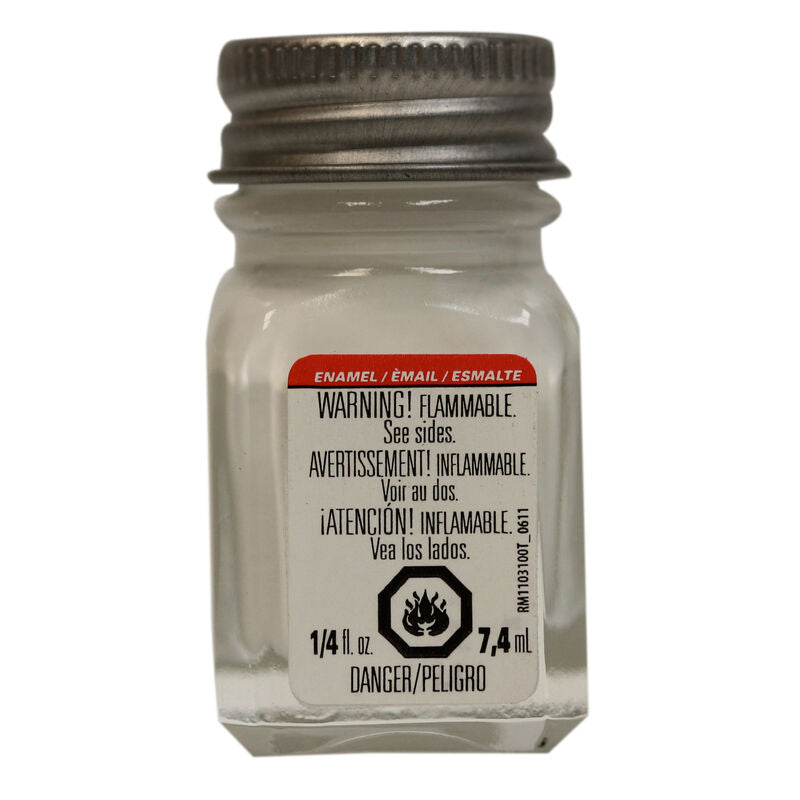 Testors Enamel 1/4oz Gloss White - TES1145TT
