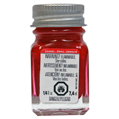 Testors Enamel 1/4oz Metallic Red - TES1152TT