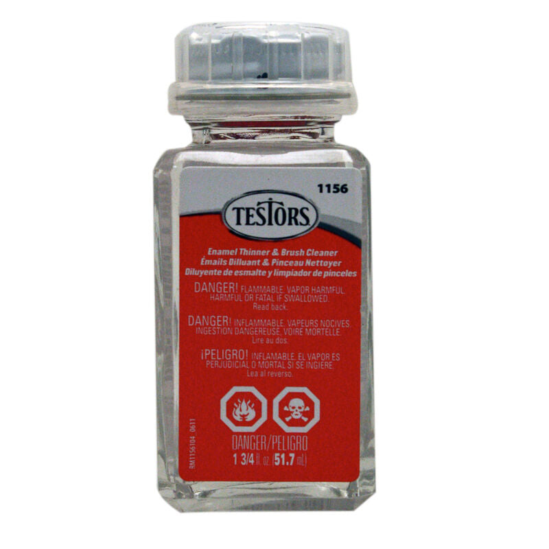 Testors Enamel Thinner 1-3/4 oz - TES1156XT