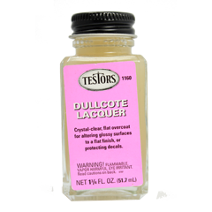 Testors Lacquer 1-3/4oz Dullcote - TES1160X