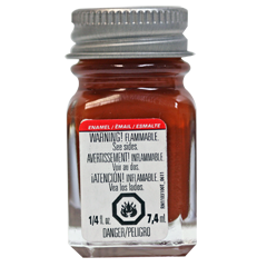 Testors Enamel 1/4 oz Rust - TES1185TT