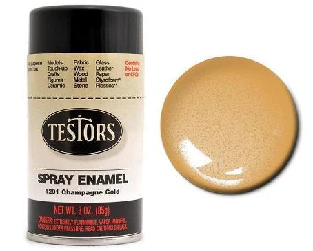 Testors Spray 3oz Champagne Gold - TES1201