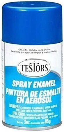 Testors Spray 3oz Artic Blue Enamel - TES1209T