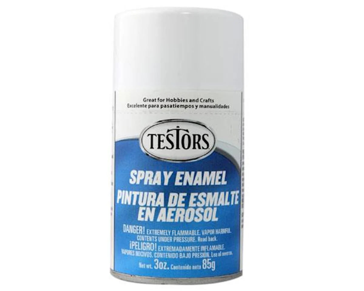 Testors Spray 3oz White - TES1245T
