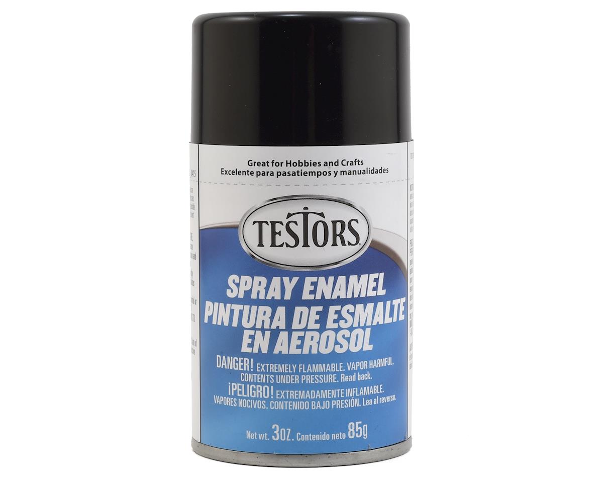 Testors Spray 3oz Black - TES1247T