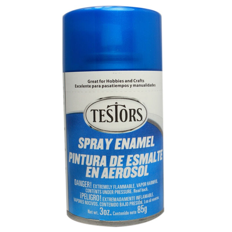 Testors Spray 3oz Tran Blue - TES1257T