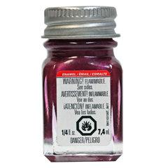 Testors Enamel 1/4oz Metal Flake Purple - TES1531TT