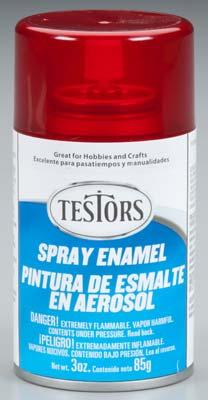 Testors Spray 3oz Candy Apple Red - TES1605T