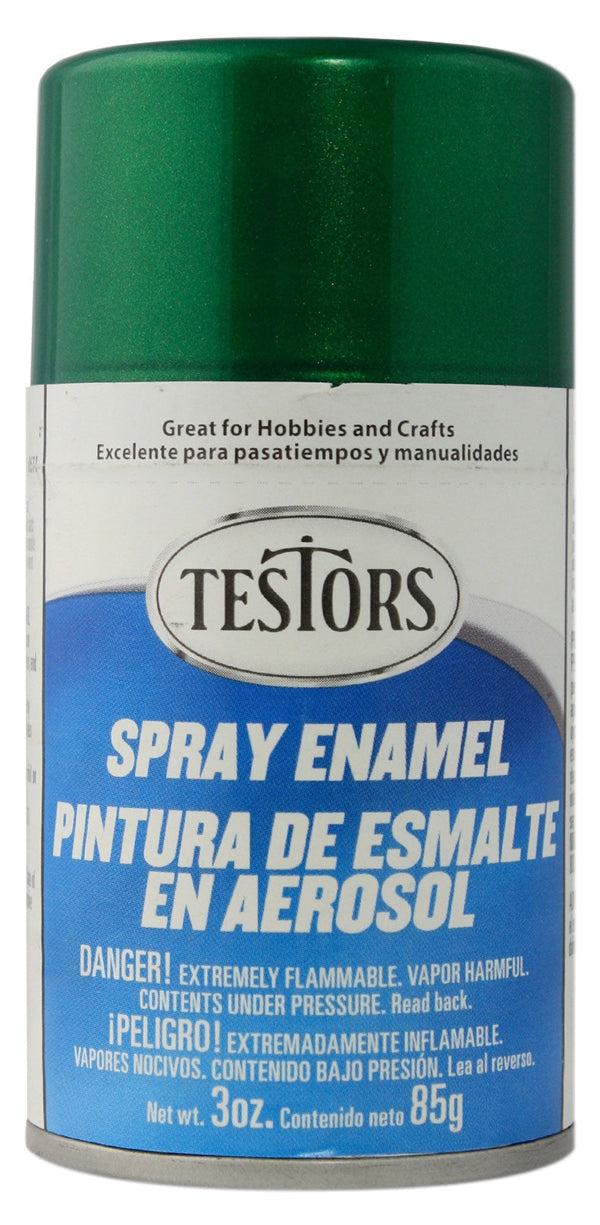 Testors Spray 3oz Jade Green Metal Flake - TES1630T