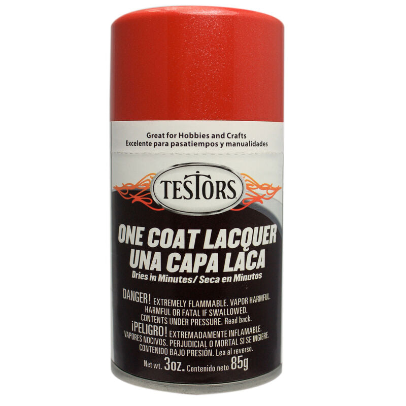 Testors One Coat-Revving Red, 3oz. - TES1837MT