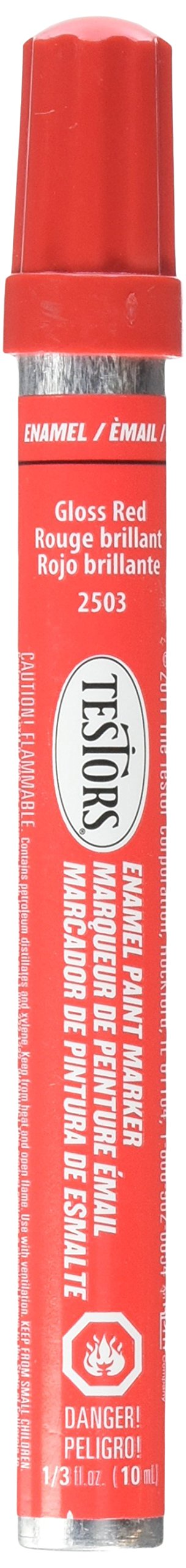 Testors Paint Marker,Red - TES2503C
