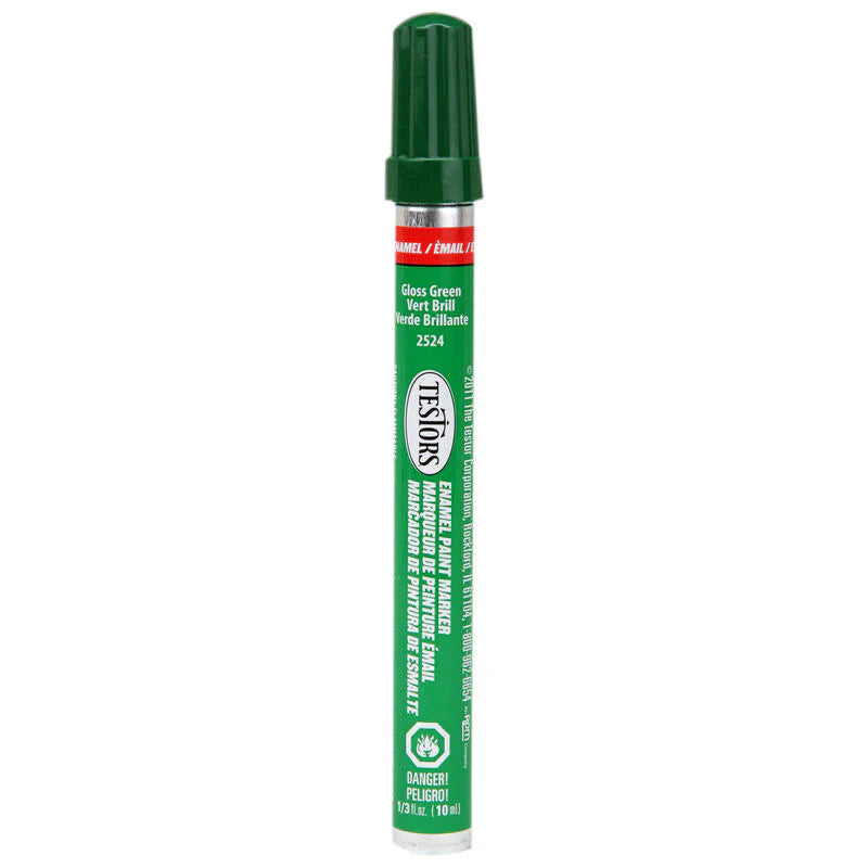 Testors Paint Marker,Green - TES2524C