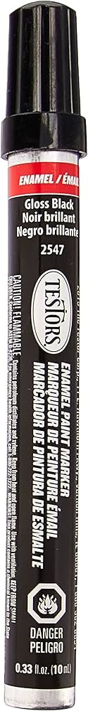 Testors Paint Marker,Black - TES2547C