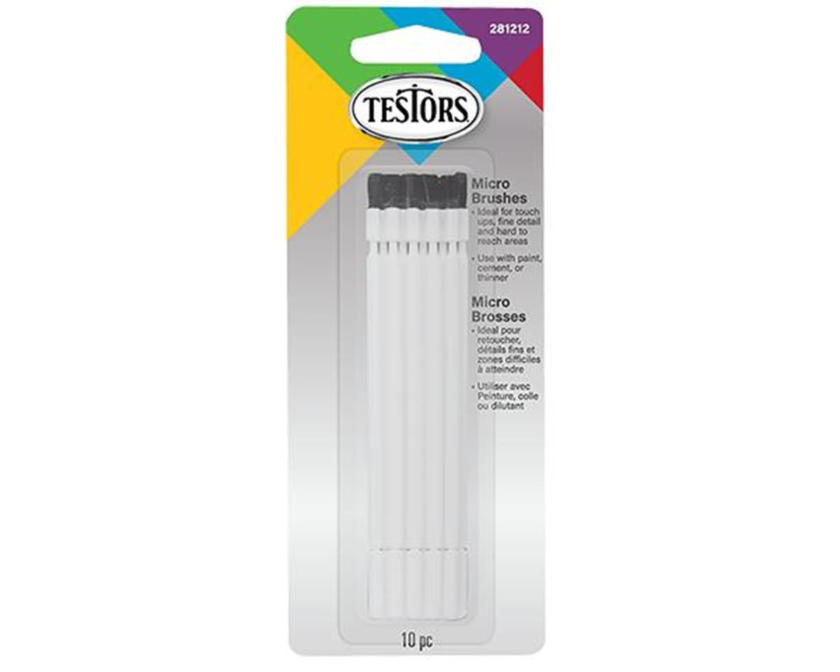 Testors 10 Piece Micro Brush Set - TES281212