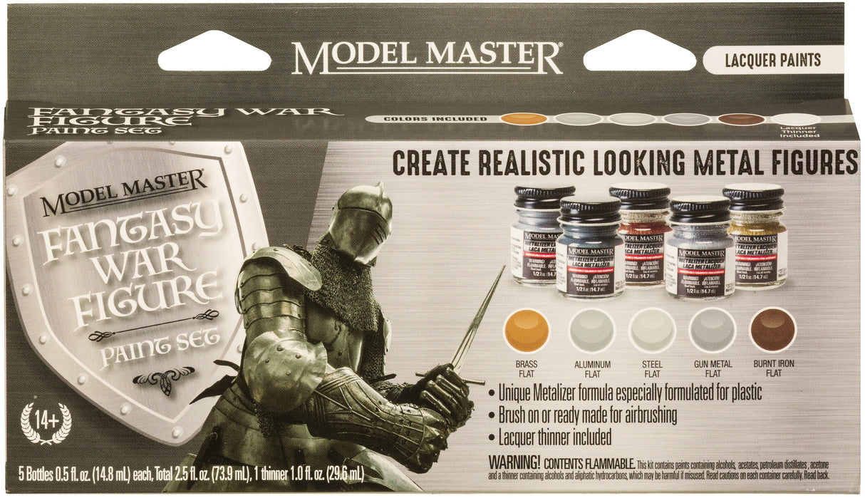 Testors MM PAINT SET, FANTASY WAR FIGURE - TES342301