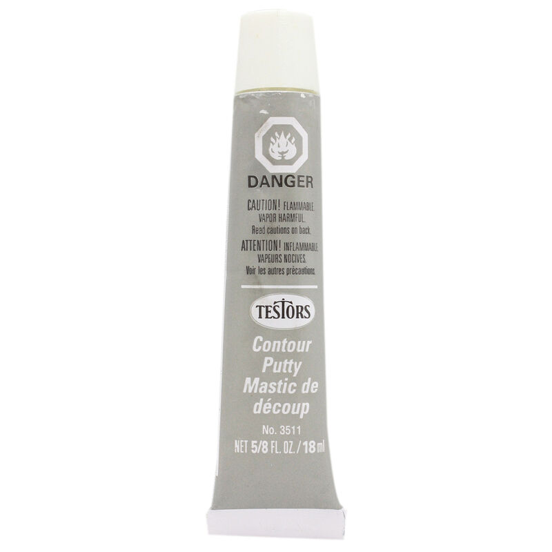 Testors Fast Drying Contour Putty, 5/8oz - TES3511X