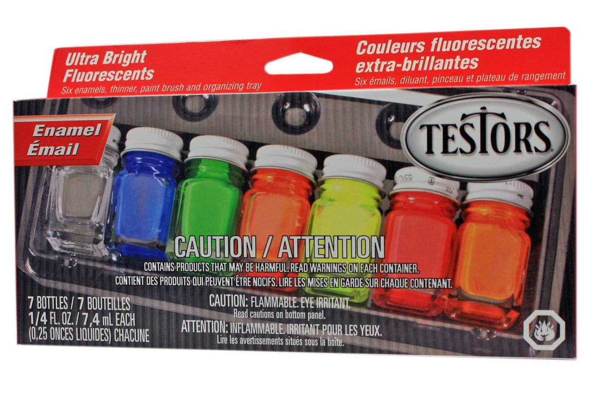 Testors Enamel Kit: Fluorescent - TES9132X