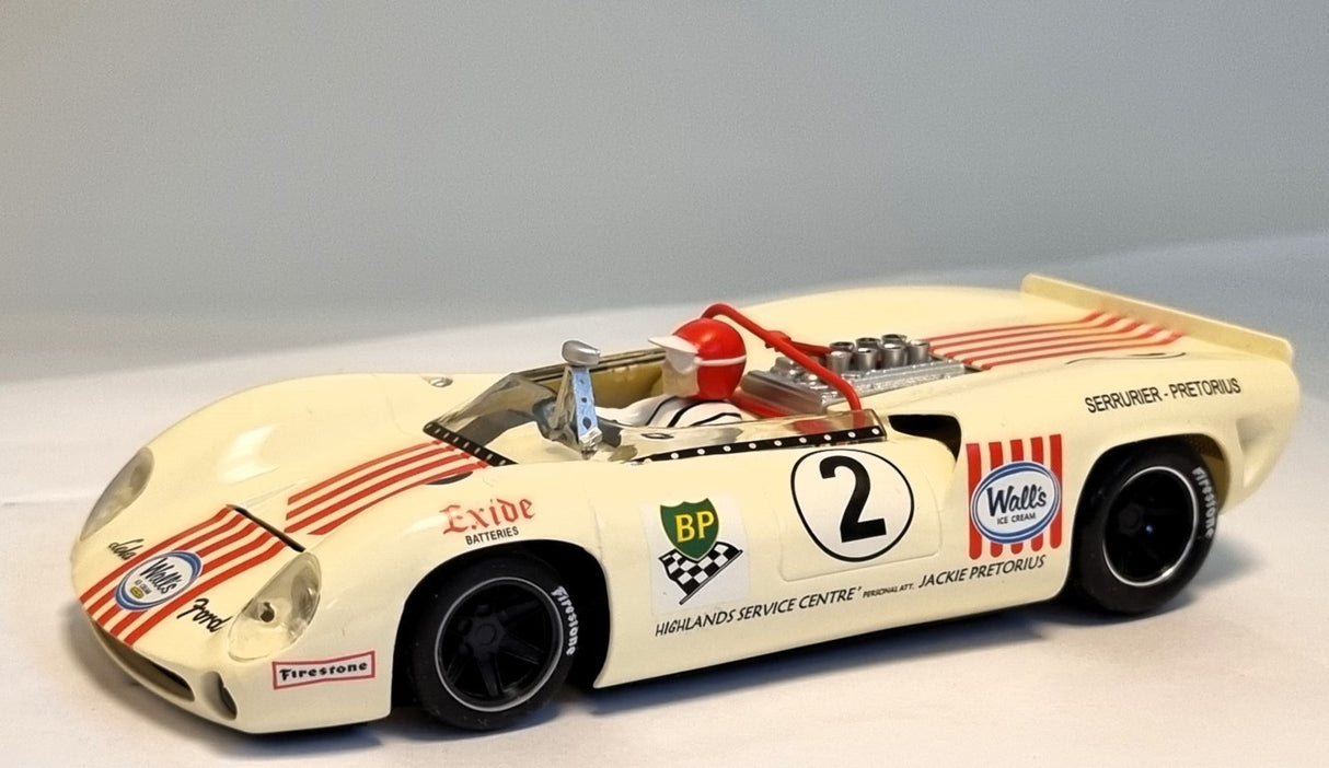 Thunderslot THCA00209SW LOLA T70 Can-Am Doug Serrurier/Jackie Pretorius #2 Kyalami 9 Hours 68