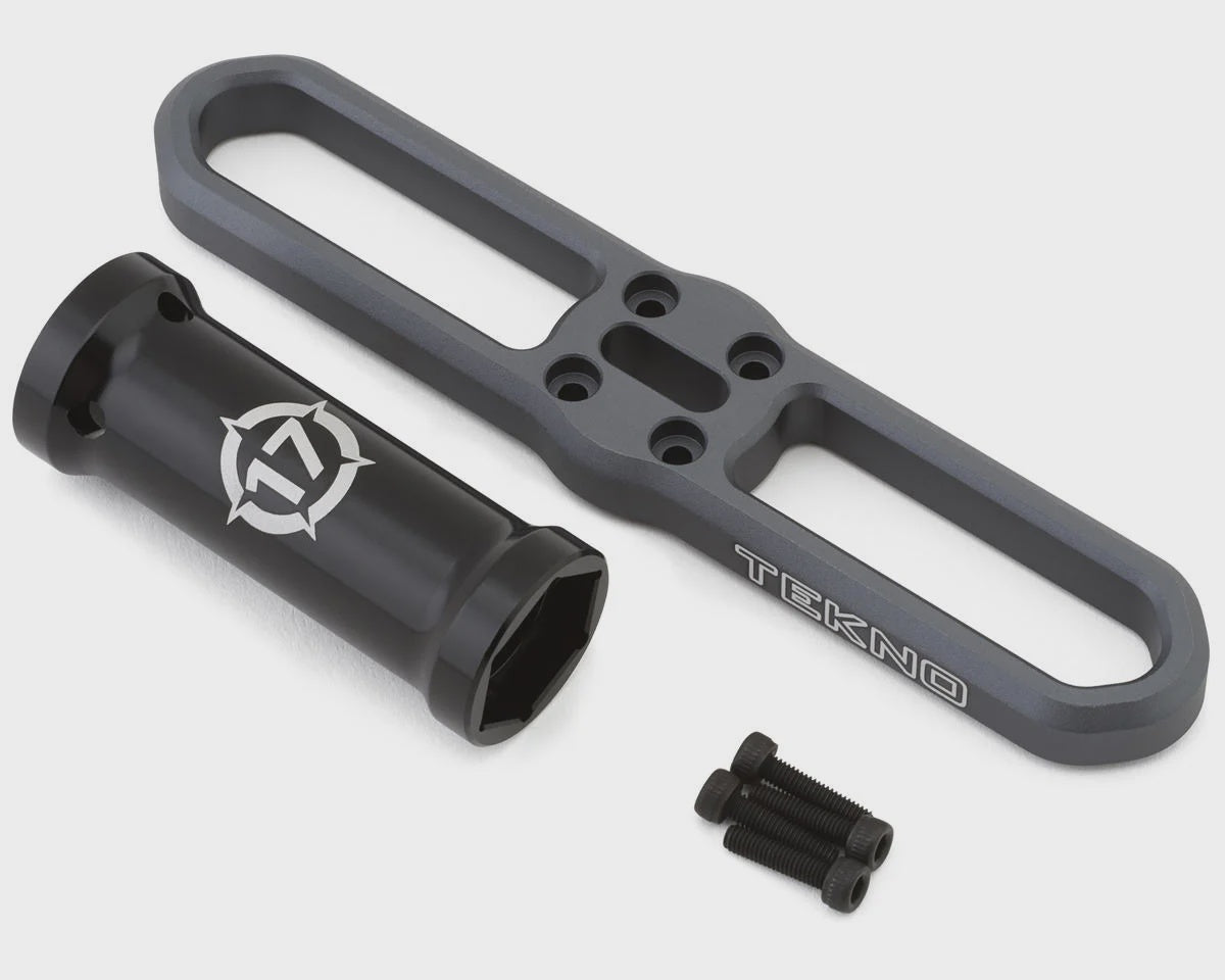 Tekno RC 17mm Wheel Wrench & Shock Cap Tool w/Long Shank