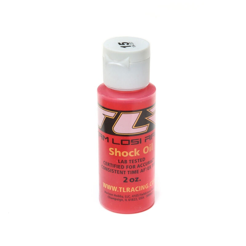 Team Losi Racing SILICONE SHOCK OIL, 15WT, 104CST, 2OZ - TLR74000