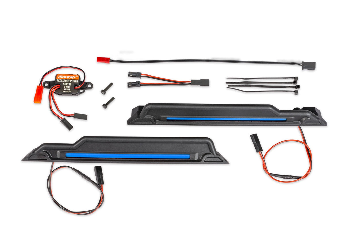 Traxxas 10998-BLUE Underbody Light Kit - Funco Sand Car - Blue