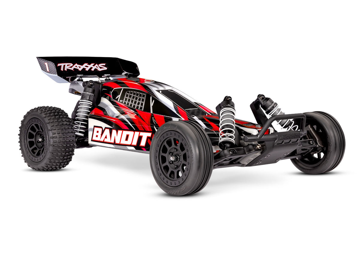 Traxxas 24254-8 Bandit XL-5 with Battery - Redx
