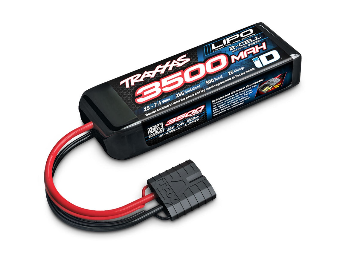 Traxxas 2825X 2s Lipo 3500mah 7.4v 25c