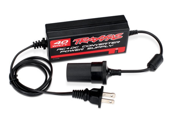 Traxxas 2976 AC to DC converter, 40W - TRA2976
