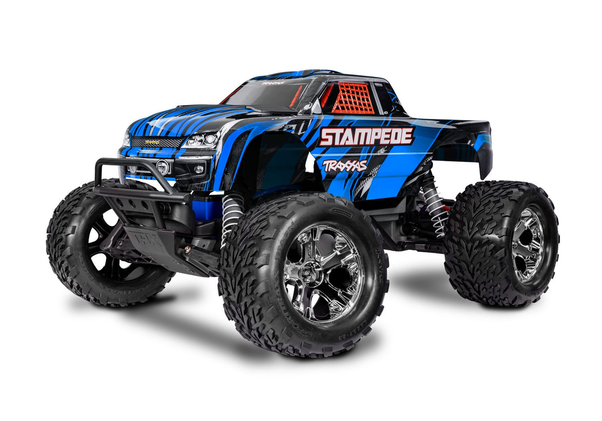 Traxxas 36254-8-BLUE Stampede: 1/10 Scale Monster Truck with TQ 2.4GHz radio system