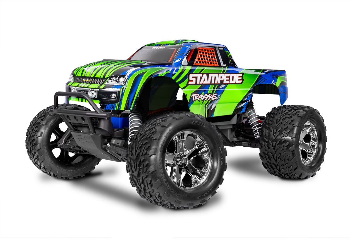 Traxxas 36254-8-GRN Stampede: 1/10 Scale Monster Truck with TQ 2.4GHz radio system