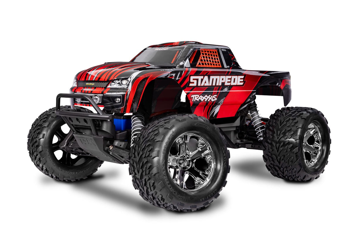 Traxxas 36254-8-RED Stampede: 1/10 Scale Monster Truck with TQ 2.4GHz radio system