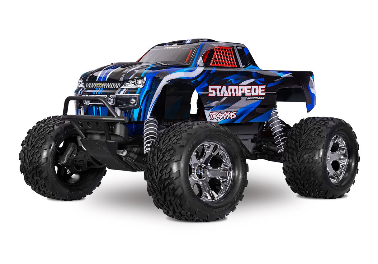 Traxxas 36354-4-BLUE Stampede: 1/10 Scale Monster Truck with TQ 2.4GHz radio system