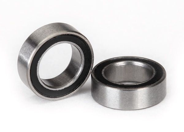 Traxxas 5114A Ball bearings, black rubber sealed (5x8x2.5mm) (2) - TRA5114A