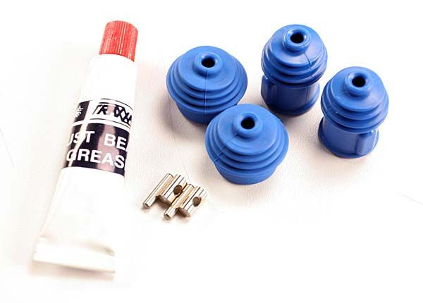 Traxxas 5129 Rebuild kit (for Revo / E-Revo (first generation) / T-Maxx / E-Maxx steel constant-velocity driveshafts) (includes pins , dustboots , & lube for 2 driveshafts assemblies) - TRA5129