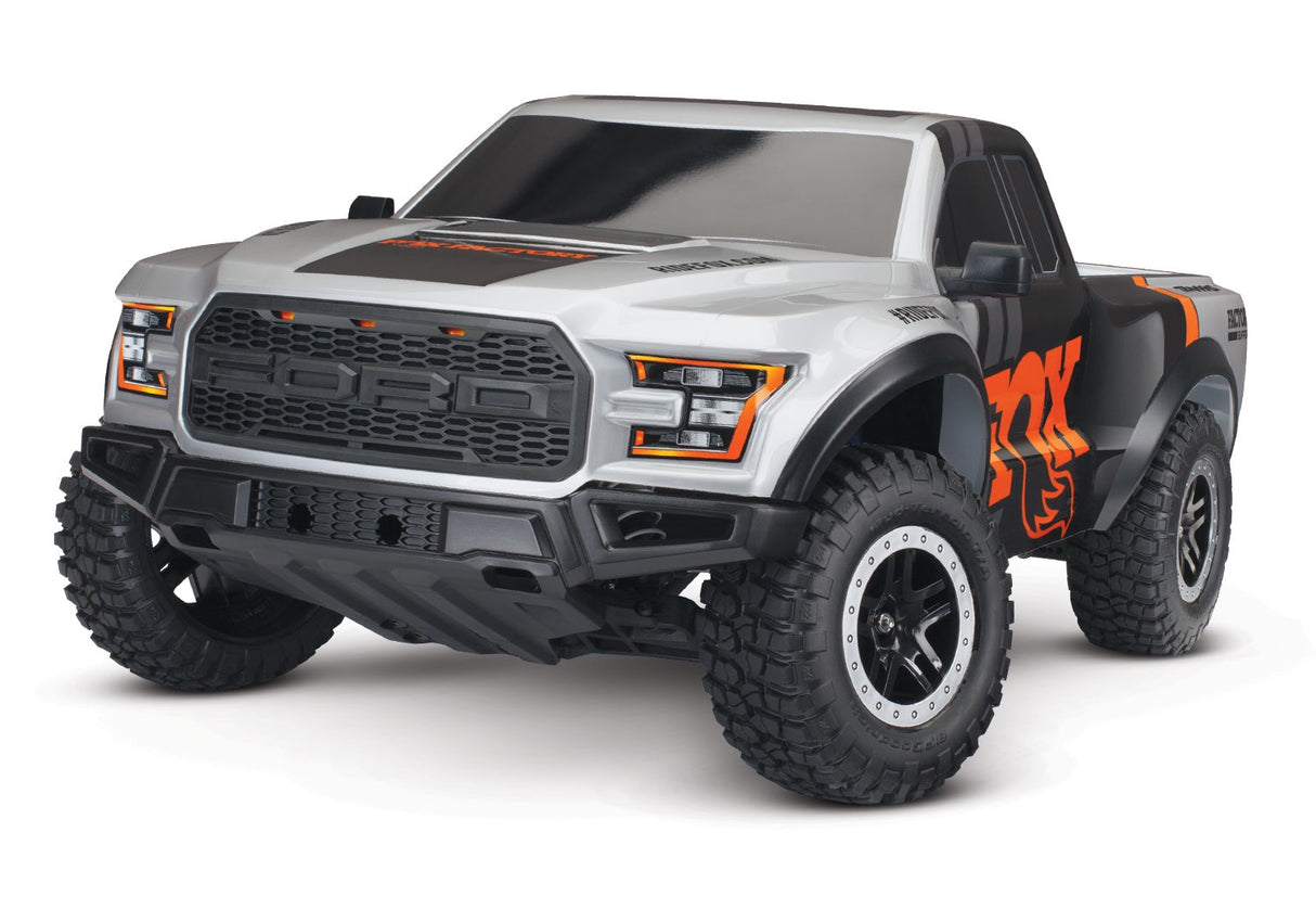 Traxxas 58394-4-FOX Ford F-150 Raptor Brushless: 1/10-Scale Ford F-150 Raptor with TQ 2.4GHz radio system