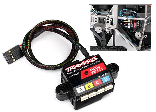 Traxxas 6590 High-Voltage Power Amplifier - TRA6590