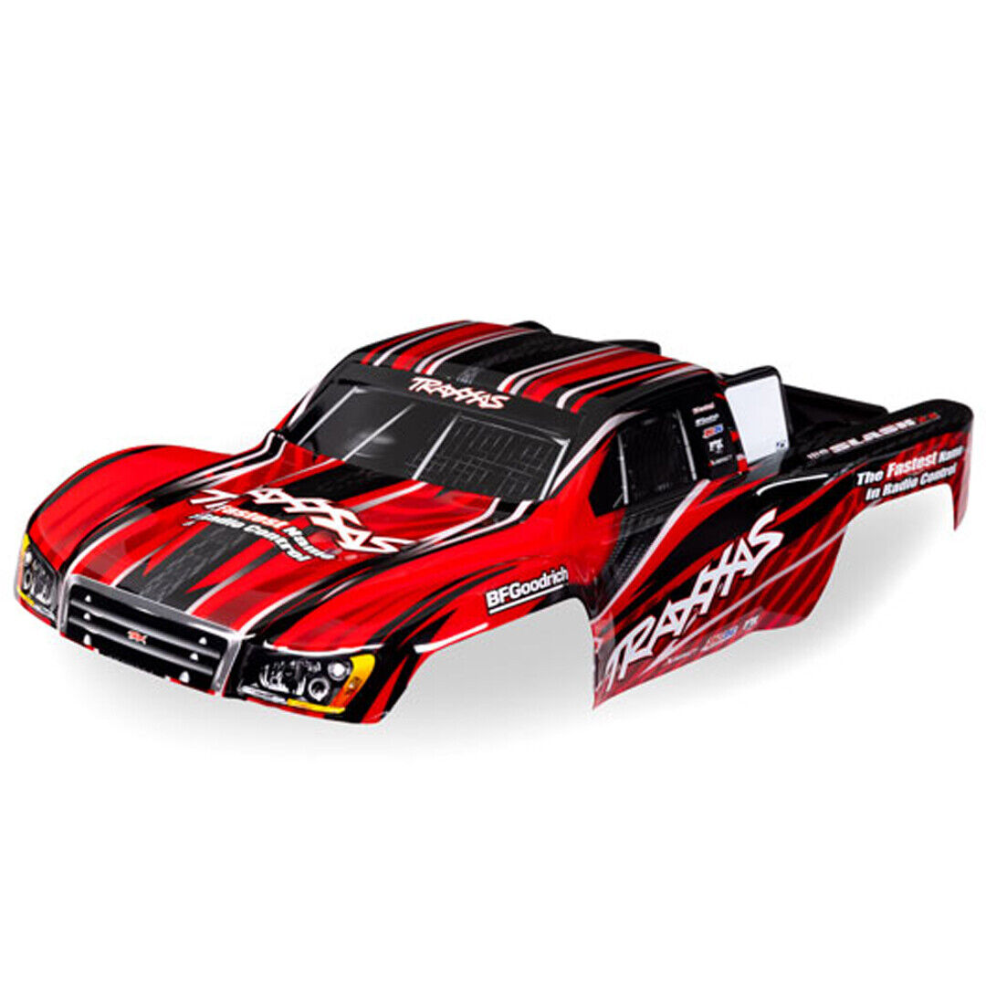 Traxxas 7027-RED Body - Slash 4x4- Red